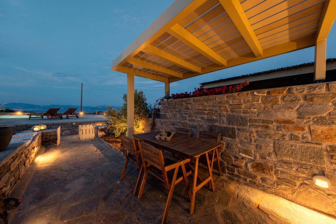 Kallirroe Deluxe Villa With Sea View And Pool 흐리시 악티 외부 사진