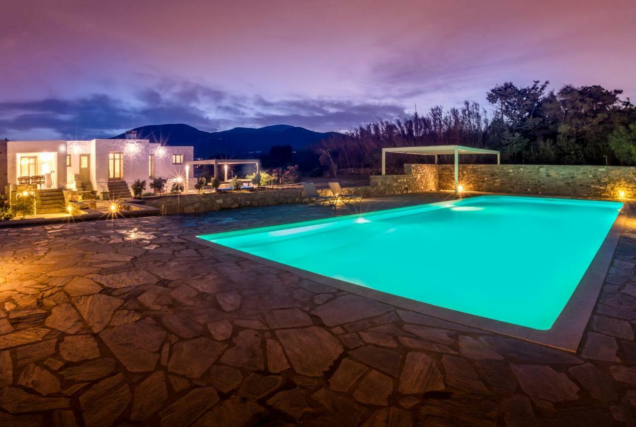 Kallirroe Deluxe Villa With Sea View And Pool 흐리시 악티 외부 사진